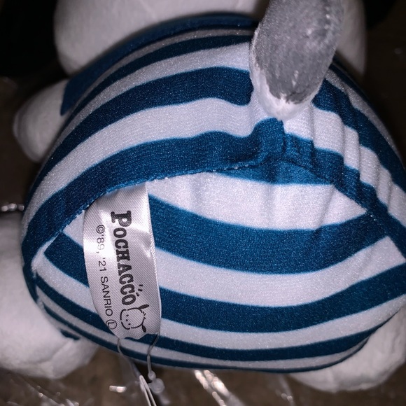 ⚓️NEW RARE Kawaii Japan Sanrio Pochacco in Swimsuit with Sailor Hat Big Plush - Picture 6 of 11